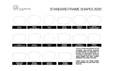 Standard Frame Shapes